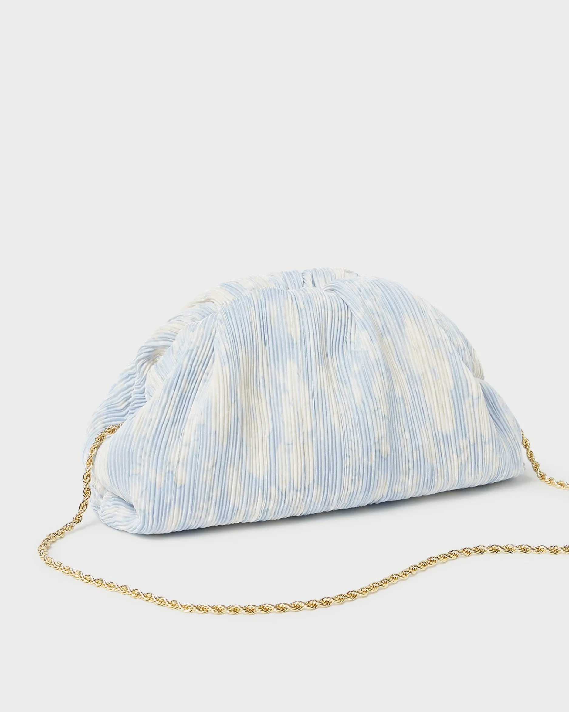 Loeffler Randall Bailey Blue/Crystal Dome Clutch| SOMETHING BLUE|FOR THE GUESTS