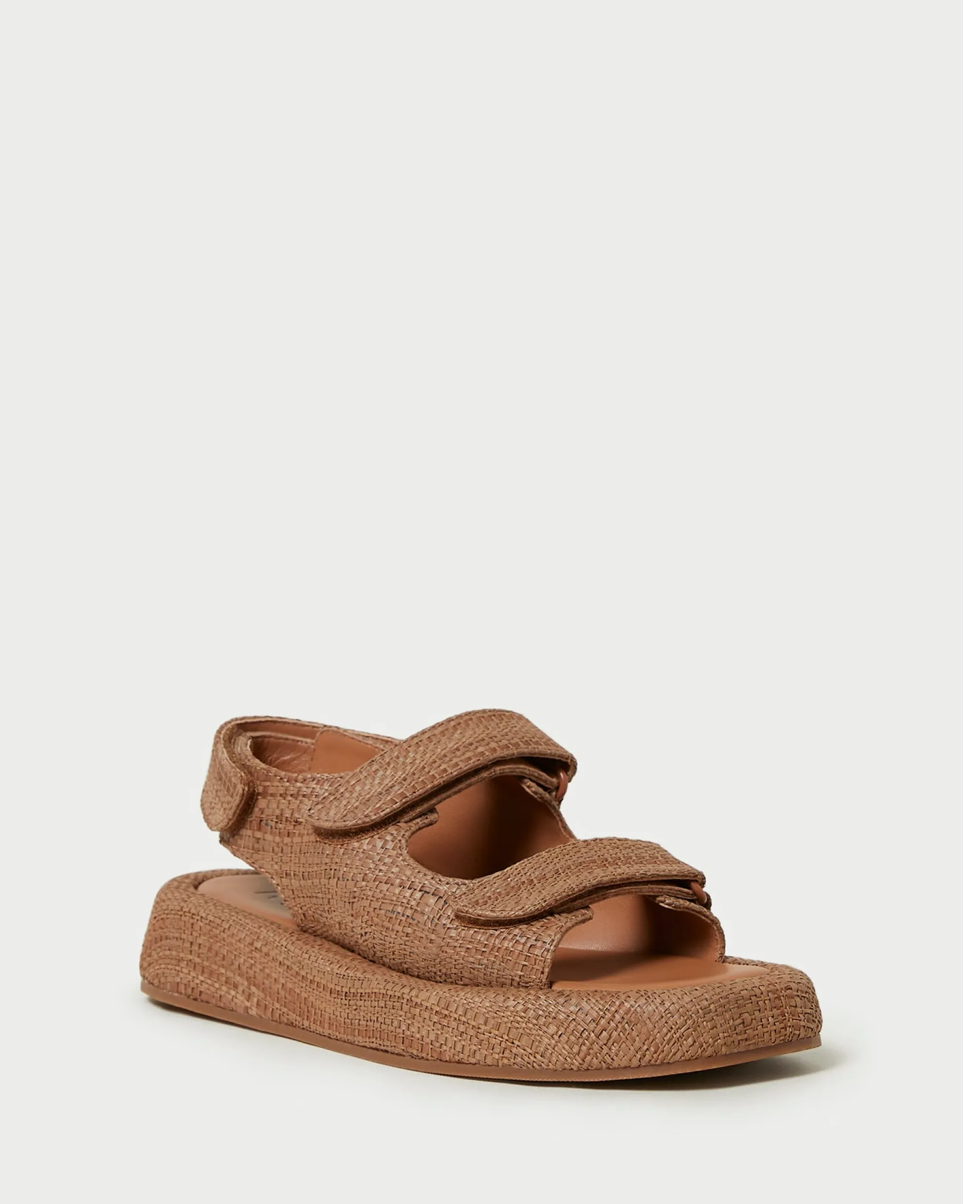 Loeffler Randall Blaise Raffia Platform Sandal| Casual Staples|Vacation Shop