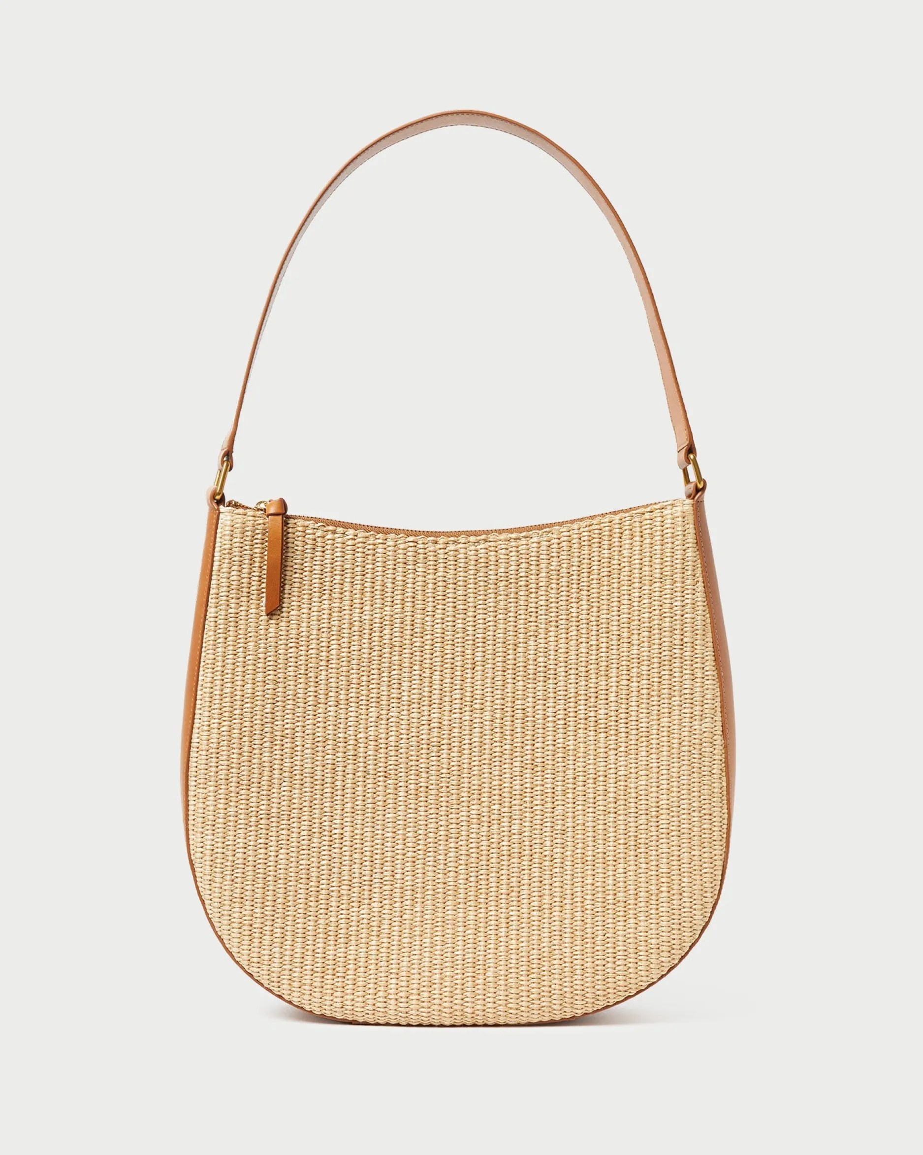 Loeffler Randall Bowen Natural Straw Hobo| Casual Staples|Totes