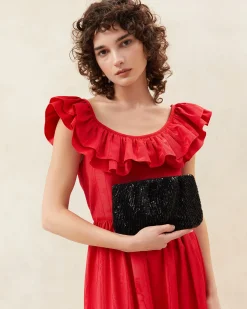 Loeffler Randall Brit Flat Pleated Clutch| FOR THE GUESTS|FOR THE BRIDE