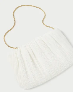 Loeffler Randall Brit Flat Pleated Clutch| FOR THE GUESTS|FOR THE BRIDE