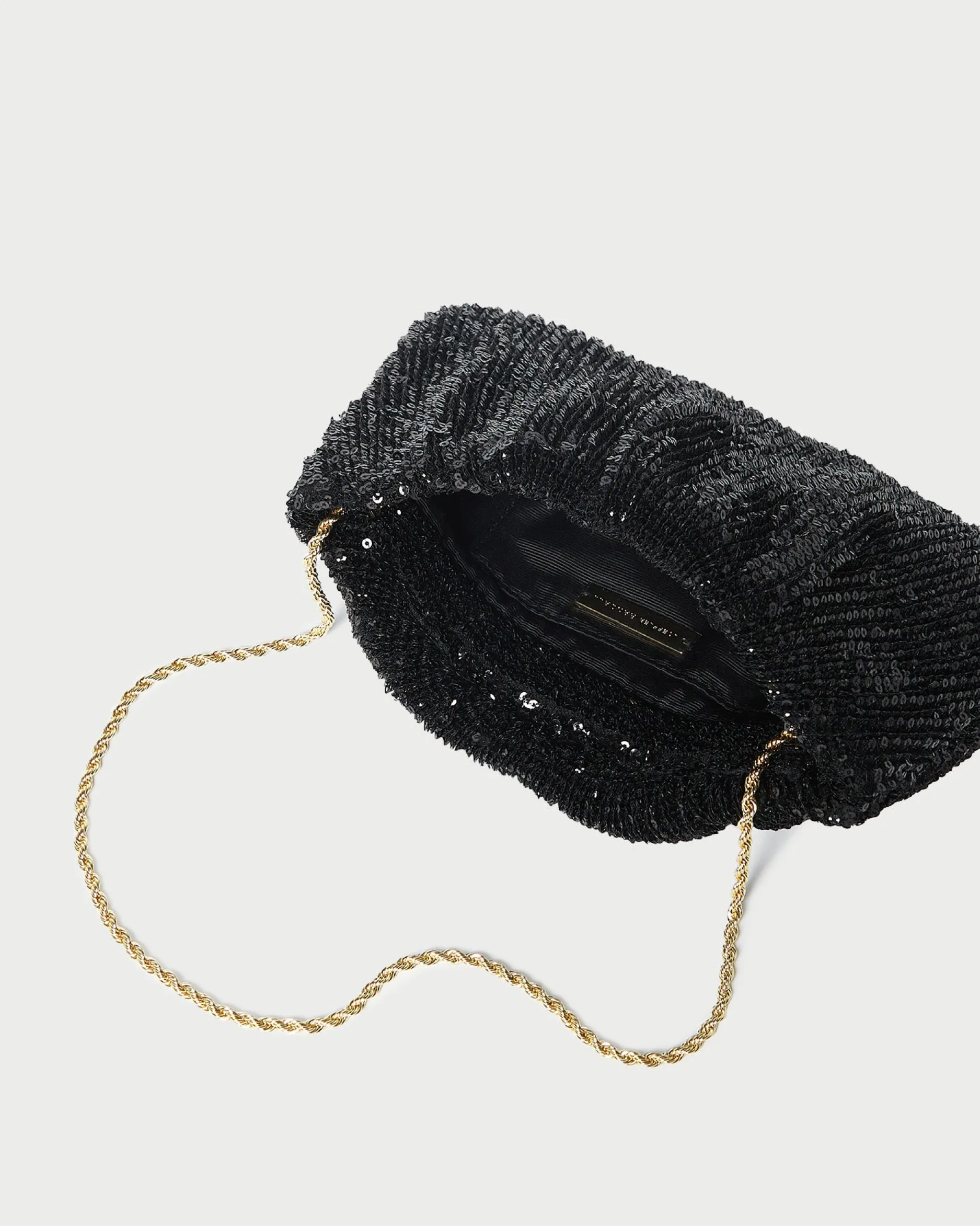 Loeffler Randall Brit Lamé Pleated Clutch| Clutches