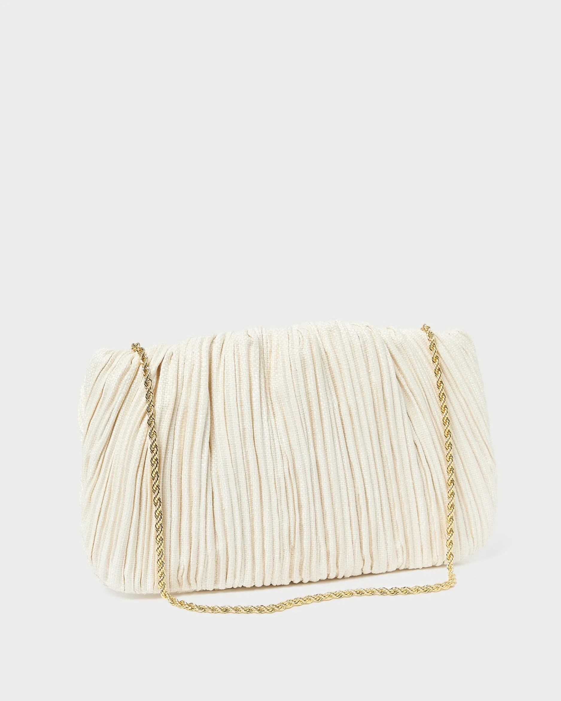 Loeffler Randall Brit Flat Pleated Clutch| FOR THE GUESTS|FOR THE BRIDE