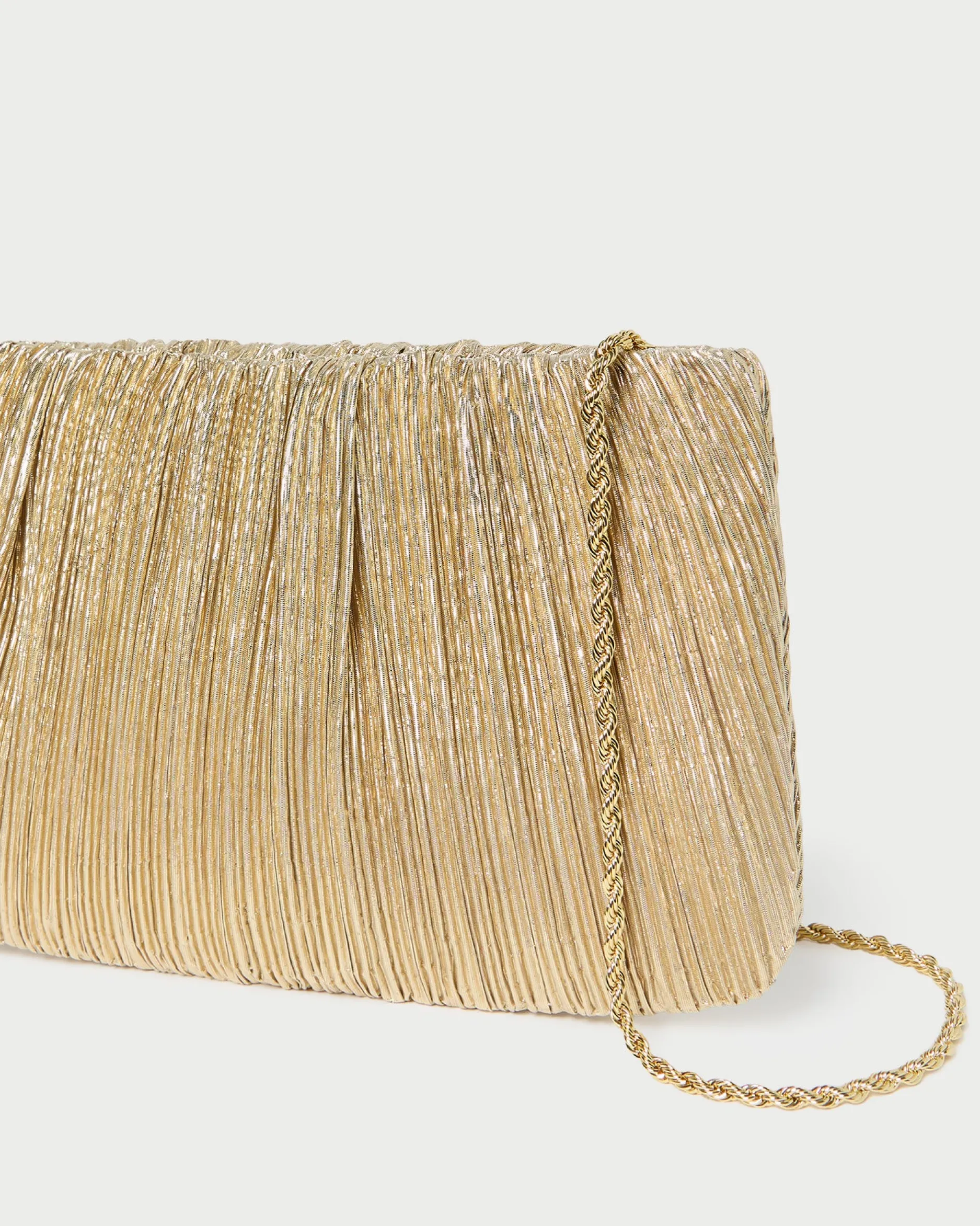 Loeffler Randall Brit Flat Pleated Clutch| FOR THE GUESTS|FOR THE BRIDE