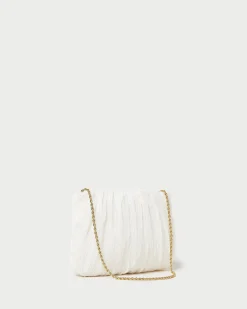 Loeffler Randall Brit Flat Pleated Clutch| SOMETHING BLUE|FOR THE BRIDE