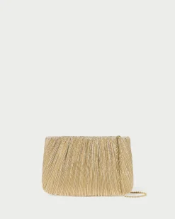 Loeffler Randall Brit Flat Pleated Clutch| SOMETHING BLUE|FOR THE BRIDE