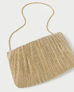 Loeffler Randall Brit Flat Pleated Clutch| FOR THE GUESTS|FOR THE BRIDE