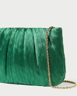 Loeffler Randall Brit Flat Pleated Clutch| SOMETHING BLUE|Clutches