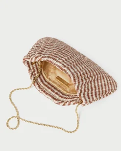 Loeffler Randall Brit White Lace Flat Clutch| FOR THE BRIDE|Clutches