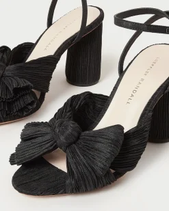 Loeffler Randall Camellia Pleated Bow Heel| FOR THE GUESTS|FOR THE BRIDE
