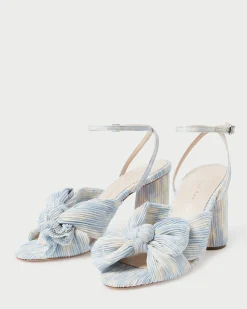 Loeffler Randall Camellia Pleated Bow Heel| FOR THE GUESTS|FOR THE BRIDE