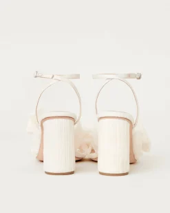 Loeffler Randall Camellia Pleated Bow Heel| FOR THE GUESTS|FOR THE BRIDE