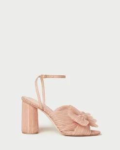 Loeffler Randall Camellia Pleated Bow Heel| FOR THE GUESTS|FOR THE BRIDE