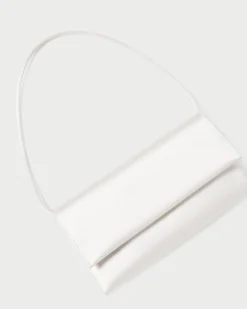 Loeffler Randall Charlee Satin Shoulder Bag| SOMETHING BLUE|Event Essentials