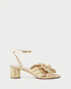 Loeffler Randall Dahlia Pleated Bow Heel| SOMETHING BLUE|FOR THE BRIDE