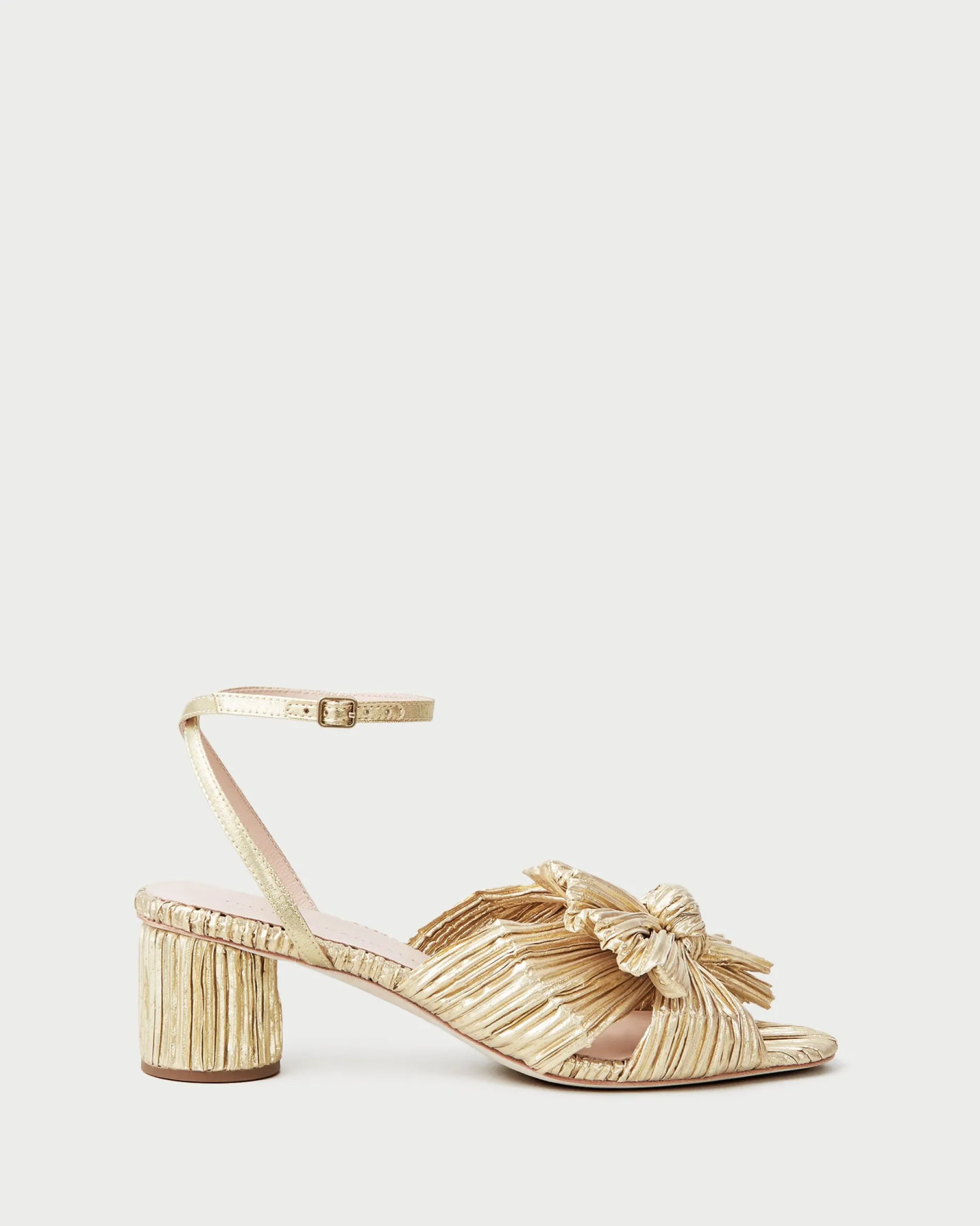 Loeffler Randall Dahlia Pleated Bow Heel| FOR THE GUESTS|FOR THE BRIDE