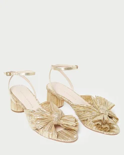 Loeffler Randall Dahlia Pleated Bow Heel| FOR THE GUESTS|FOR THE BRIDE