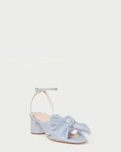Loeffler Randall Dahlia Pleated Bow Heel| SOMETHING BLUE|FOR THE BRIDE