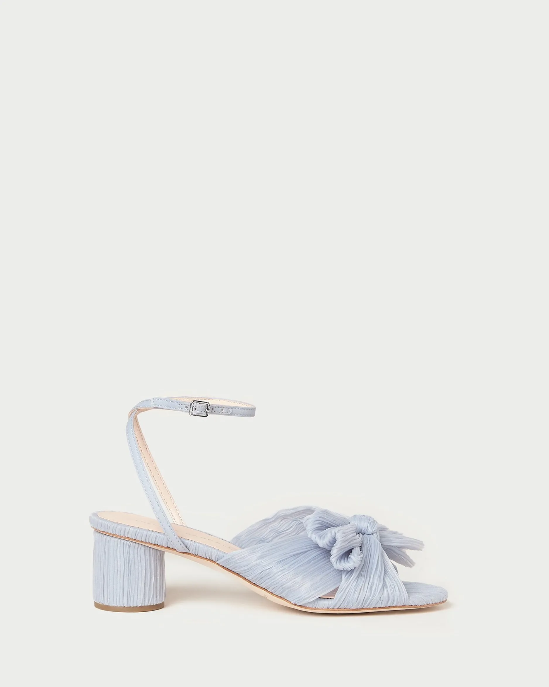 Loeffler Randall Dahlia Pleated Bow Heel| SOMETHING BLUE|FOR THE BRIDE