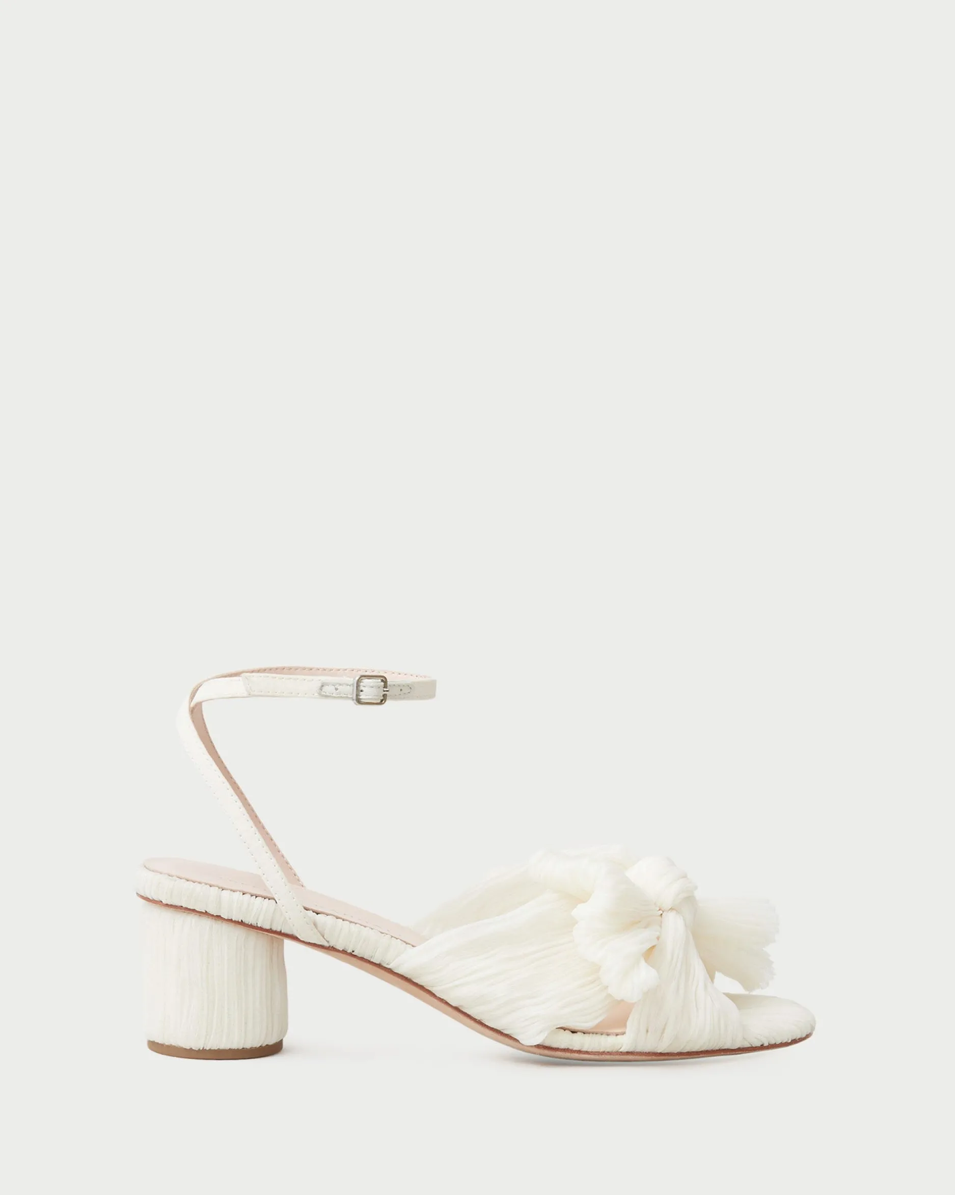 Loeffler Randall Dahlia Pleated Bow Heel| SOMETHING BLUE|FOR THE BRIDE
