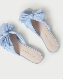Loeffler Randall Daphne Bow Slide| Flat Sandals