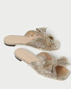 Loeffler Randall Daphne Bow Slide| Casual Staples|Event Essentials