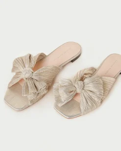 Loeffler Randall Daphne Bow Slide| Casual Staples|Event Essentials