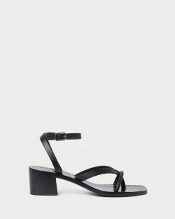 Loeffler Randall Eloise Leather Heeled Sandal| Casual Staples|Vacation Shop