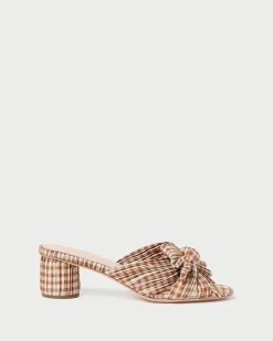 Loeffler Randall Emilia Pleated Bow Heel| FOR THE GUESTS|FOR THE BRIDE