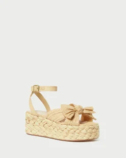 Loeffler Randall Gaby Pleated Bow Espadrille| Casual Staples|Event Essentials