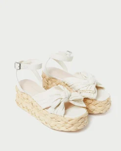 Loeffler Randall Gaby Pleated Bow Espadrille| Casual Staples|Event Essentials