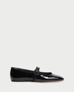 Loeffler Randall Ginger Brown Moiré Mary Jane| Jessie Loves|Flats & Loafers