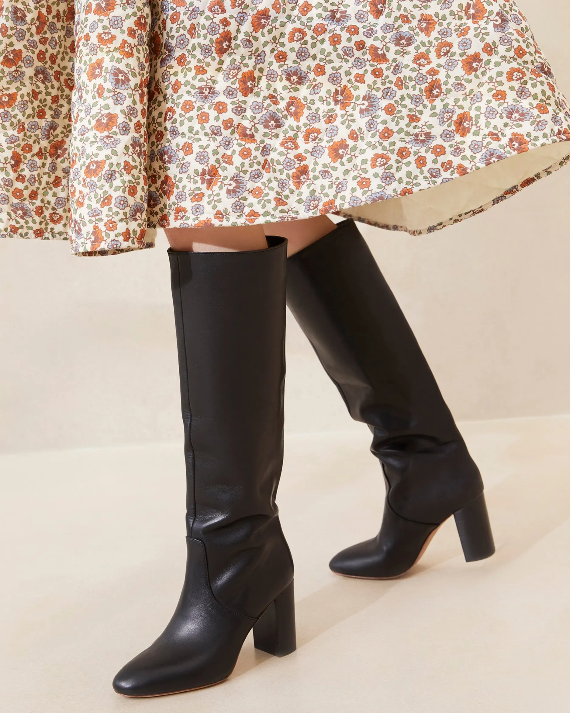 Loeffler Randall Goldy Cognac Tall Boot| Boots