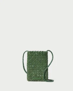 Loeffler Randall Grace Emerald Woven Crossbody| Jessie Loves|Crossbodies