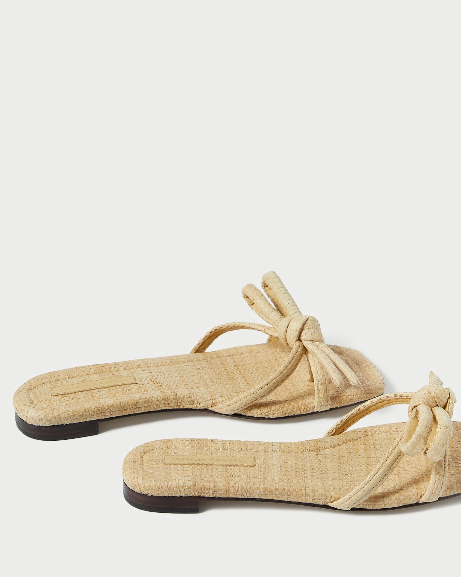 Loeffler Randall Hadley Brown Bow Sandal| Casual Staples|Vacation Shop