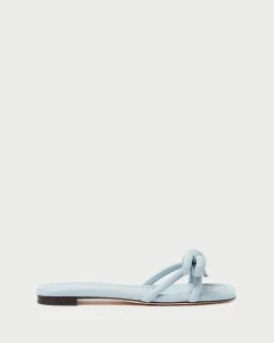 Loeffler Randall Hadley Brown Bow Sandal| Casual Staples|Vacation Shop