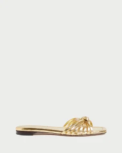 Loeffler Randall Izzie Leather Knot Sandal| FOR THE BRIDE|Casual Staples