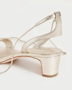 Loeffler Randall Jackie Mid Heel Sandal| FOR THE BRIDE|Event Essentials
