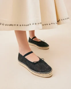 Loeffler Randall Kayla Mesh Ballet Espadrille| Casual Staples|Flats & Loafers