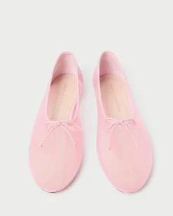 Loeffler Randall Landon Satin Ballet Flat| FOR THE BRIDE|Casual Staples