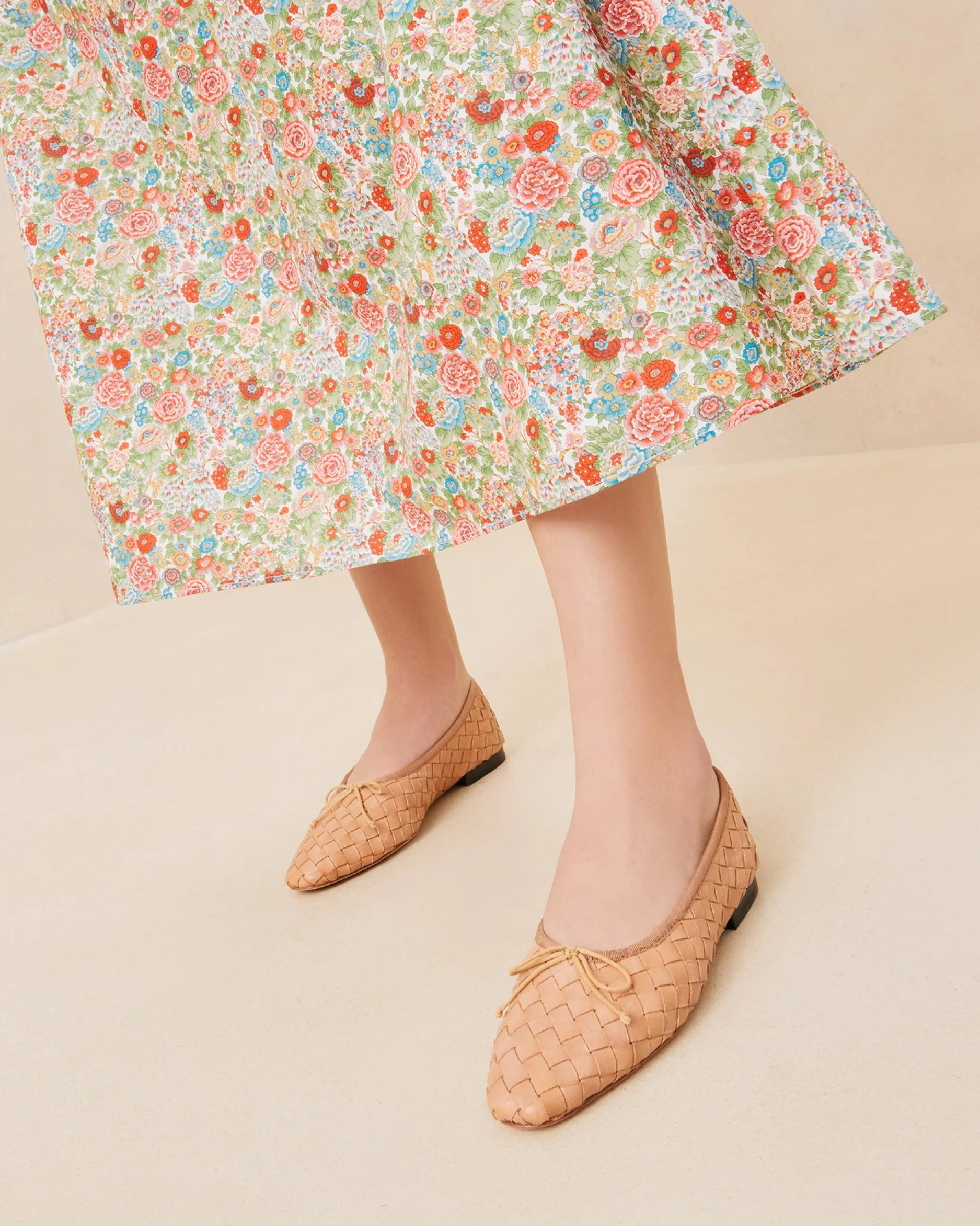 Loeffler Randall Landry Woven Ballet Flat| Casual Staples|Vacation Shop