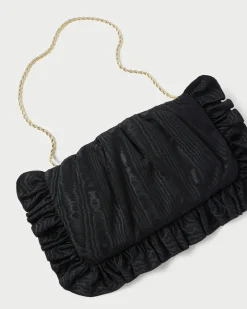 Loeffler Randall Mavis Raffia Ruffle Clutch| FOR THE GUESTS|FOR THE BRIDE