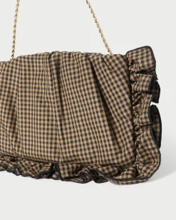 Loeffler Randall Mavis Raffia Ruffle Clutch| FOR THE GUESTS|FOR THE BRIDE