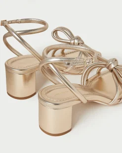 Loeffler Randall Mikel Bow Mid-Heel Sandal| FOR THE GUESTS|FOR THE BRIDE