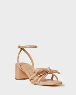 Loeffler Randall Mikel Bow Mid-Heel Sandal| FOR THE BRIDE|Casual Staples