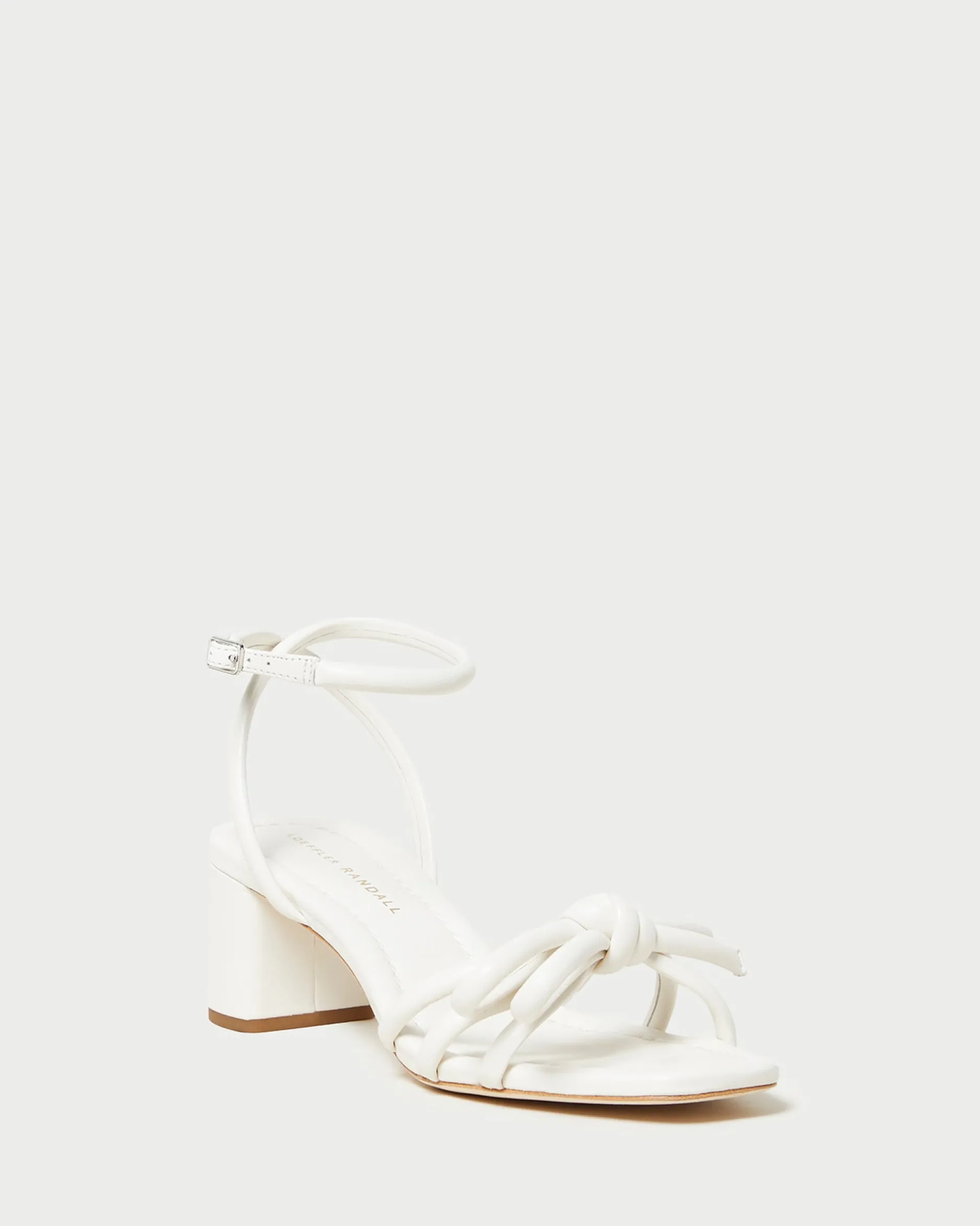 Loeffler Randall Mikel Bow Mid-Heel Sandal| SOMETHING BLUE|FOR THE BRIDE
