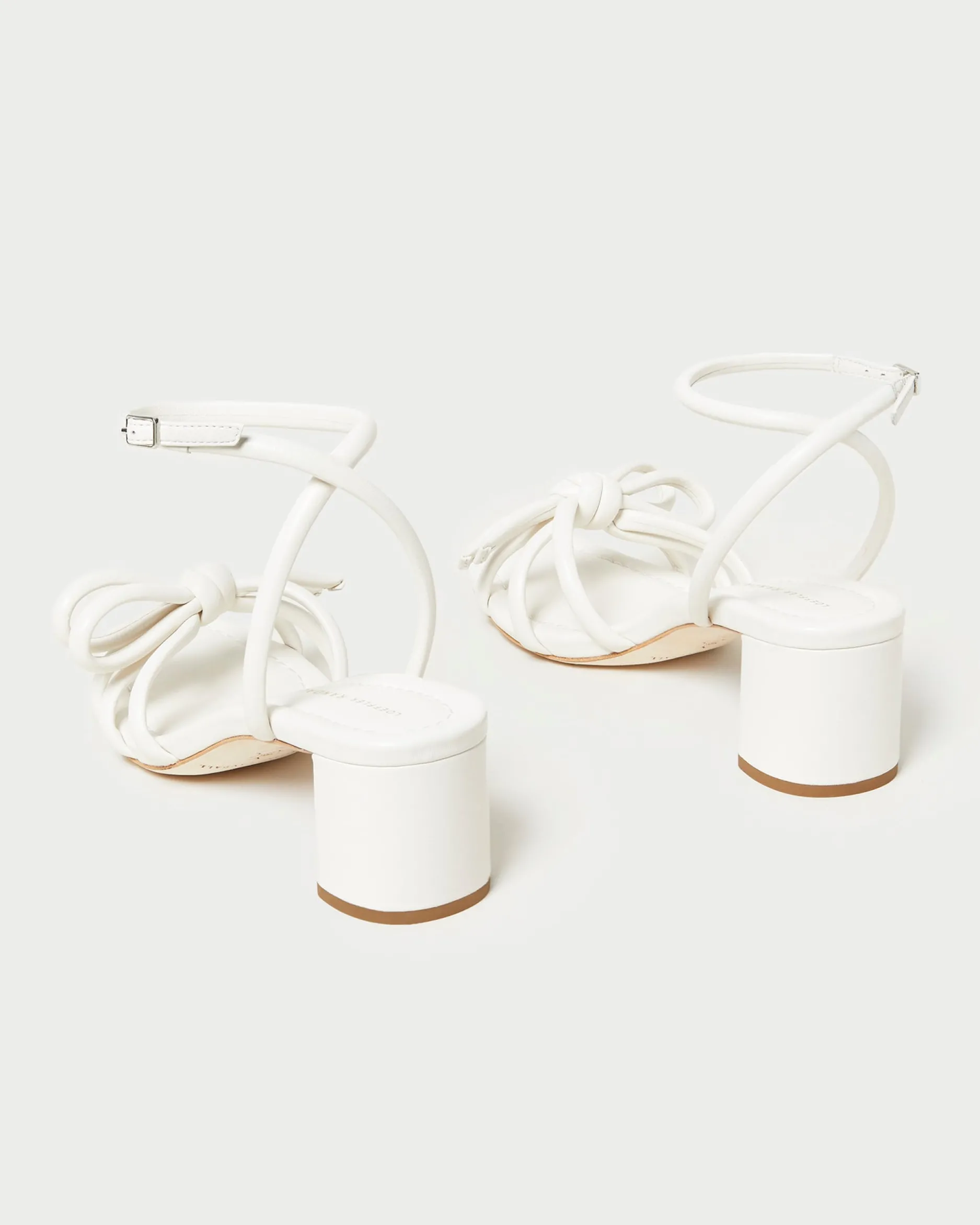 Loeffler Randall Mikel Bow Mid-Heel Sandal| SOMETHING BLUE|FOR THE BRIDE