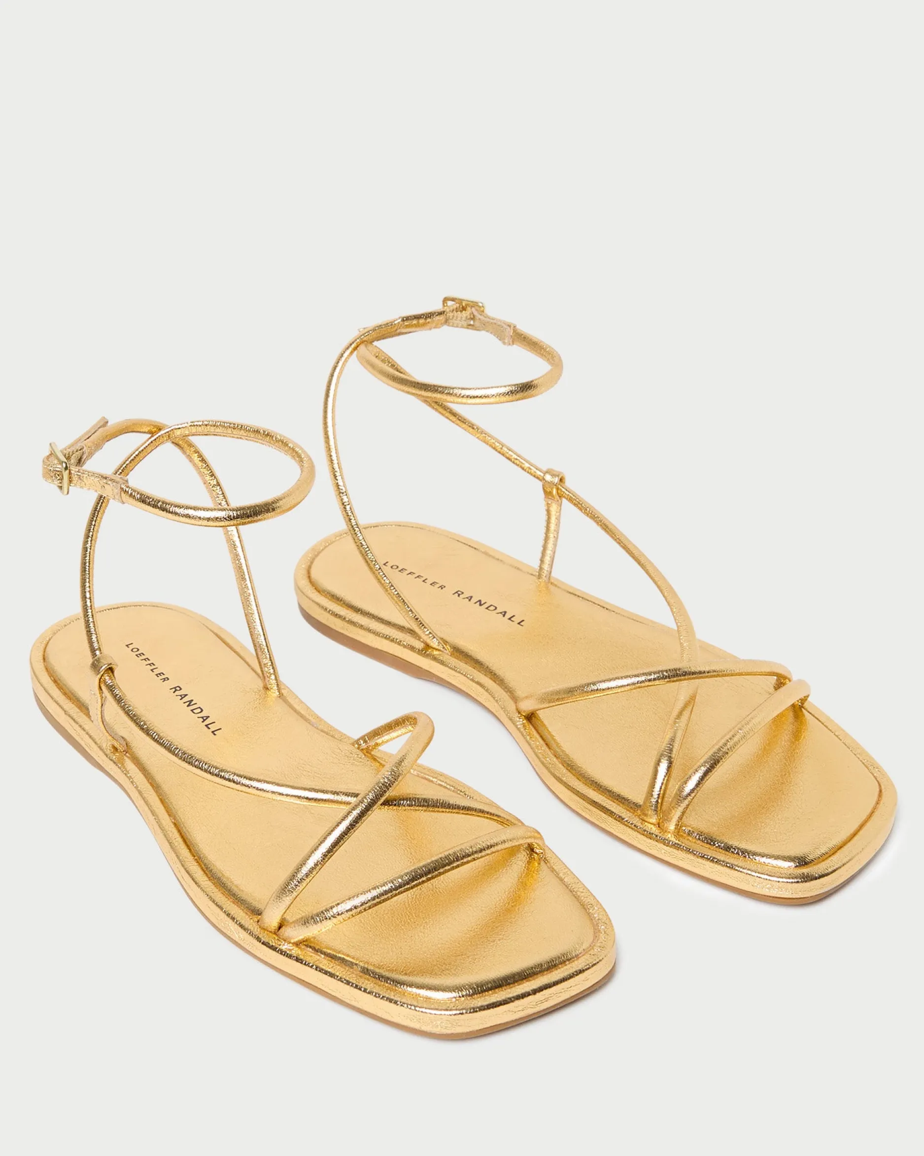Loeffler Randall Noor Leather Flat Sandal| FOR THE GUESTS|Flat Sandals