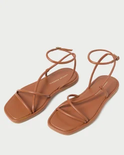 Loeffler Randall Noor Leather Flat Sandal| FOR THE GUESTS|Flat Sandals