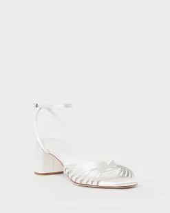 Loeffler Randall Olivia Knot Mid-Heel Sandal| SOMETHING BLUE|FOR THE BRIDE
